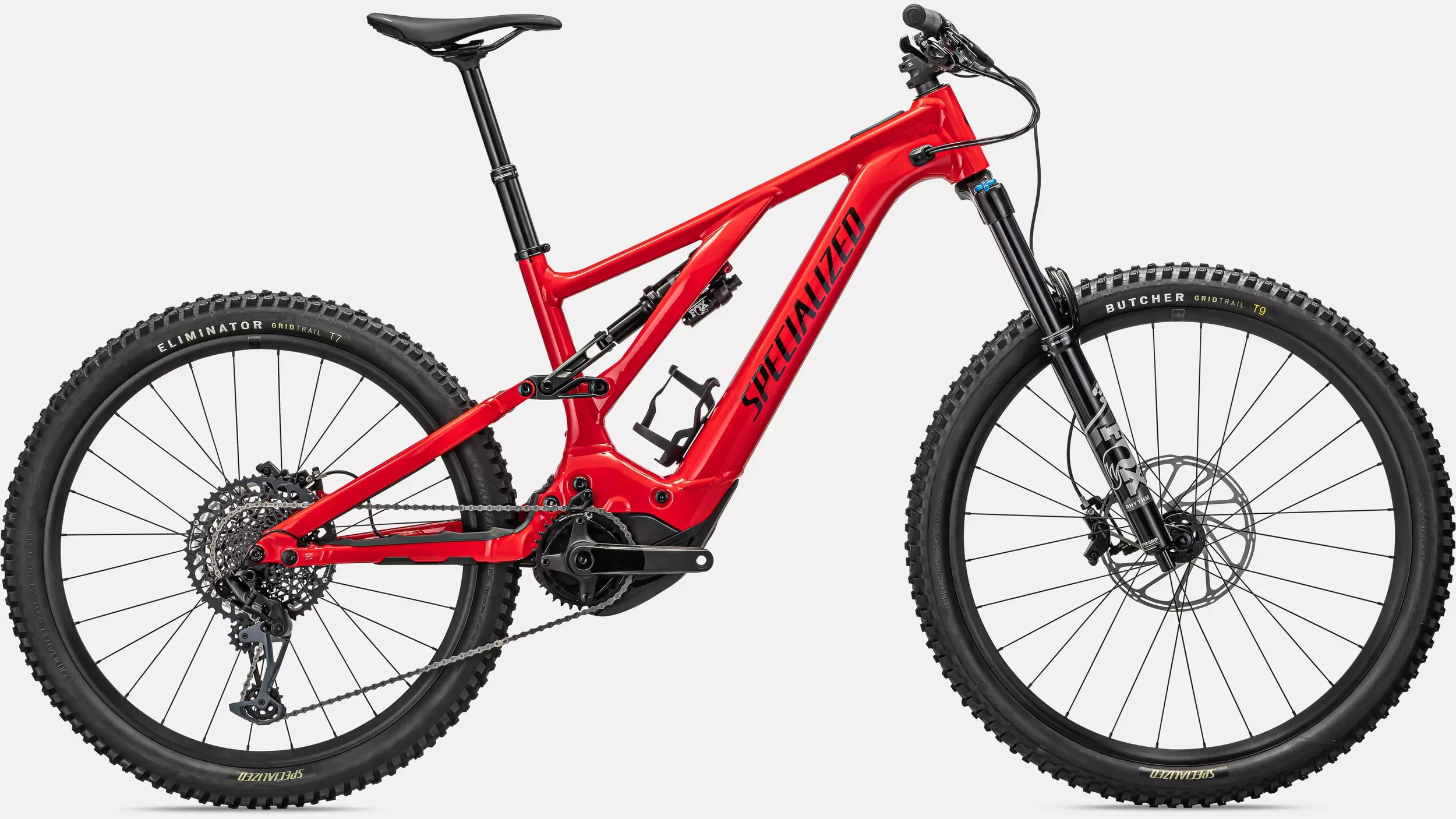 Specialized 2022 Turbo Levo Comp Alloy Electric Mountain Bike S5 Flo Red / Black