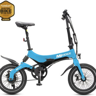 MiRiDER One GB3 Electric Folding Bike Azure Blue