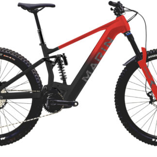 Marin 2025 Alpine Trail E1 Bosch Full Suspension Electric Mountain Bike XL RED