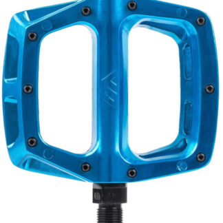 DMR V8 Flat Pedals 95MM X 100MM Electric Blue