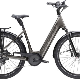 Trek 2025 Verve+ 5 Lowstep 800Wh Electric Bike XL MERCURY