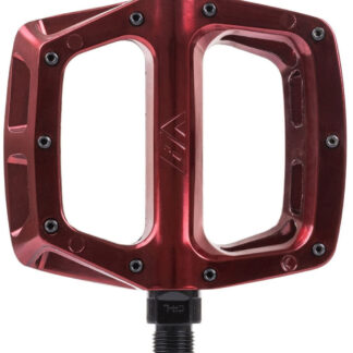 DMR V8 Flat Pedals 95MM X 100MM Electric Red - Cycles UK