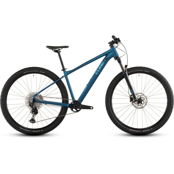 Cube Attention Pro Hardtail Mountain Bike - 2026 - Electric Blue / Blue, L