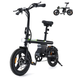 Folding Electric Bike - U1 Black