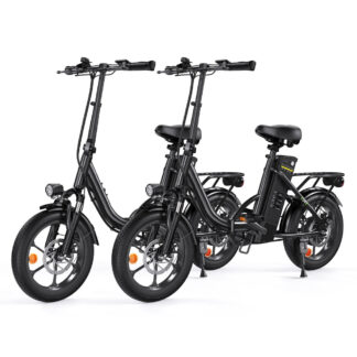 U4 Low Step Through Foldable Electric Bike - U4 Black*2
