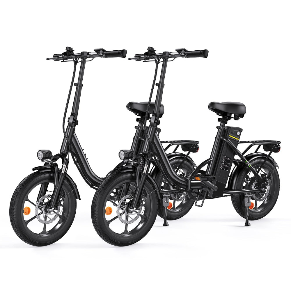 U4 Low Step Through Foldable Electric Bike - U4 Black*2