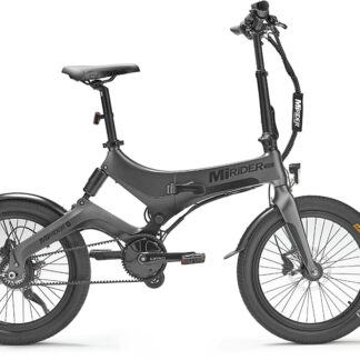 MiRiDER 20 Compact Folding Electric Bike Onyx Grey - Cycles UK