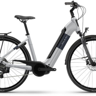 Raleigh Motus Derailleur Gear Electric Hybrid Bike L / 56CM Sparking White Gloss - Cycles UK