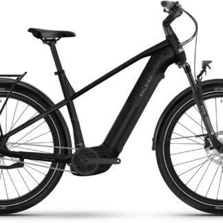 Raleigh Novus Hub Gear Crossbar Electric Bike XL Onyx Black Gloss - Cycles UK