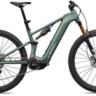 Specialized 2026 S-Works Turbo Levo R Full Suspension Electric Mountain Bike S6 - 29 GLOSS PREMIUM FJORD METALLIC / WHITE - Cycles UK