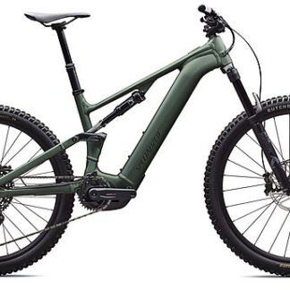Specialized 2026 Turbo Levo 4 Alloy Full Suspension Electric Mountain Bike S6 Satin Cypress Metallic / Dark Moss Green - Cycles UK