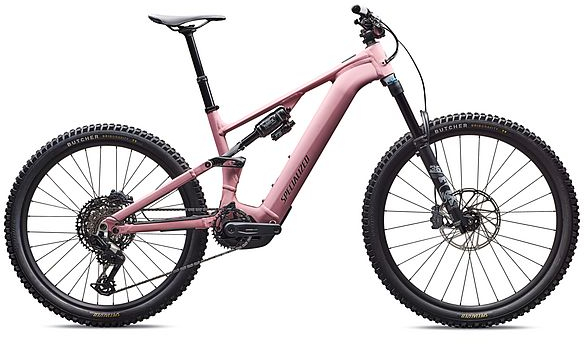 Specialized 2026 Turbo Levo 4 Comp Alloy Full Suspension Electric Mountain Bike S5 Satin Dusky Pink / Cypress Metallic - Cycles UK