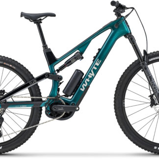 Whyte 2026 ELyte Evo RS Full Suspension Electric Mountain Bike Extra Large Gloss aquamarine - Cycles UK