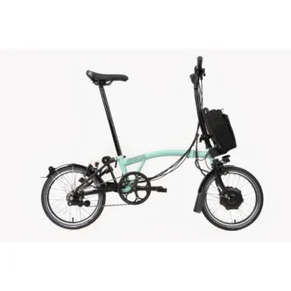 22 Brompton Electric C-Line Explore High Bar Turkish Green