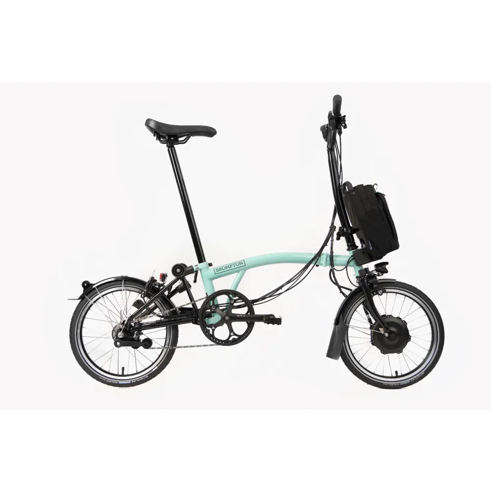 22 Brompton Electric C-Line Explore High Bar Turkish Green