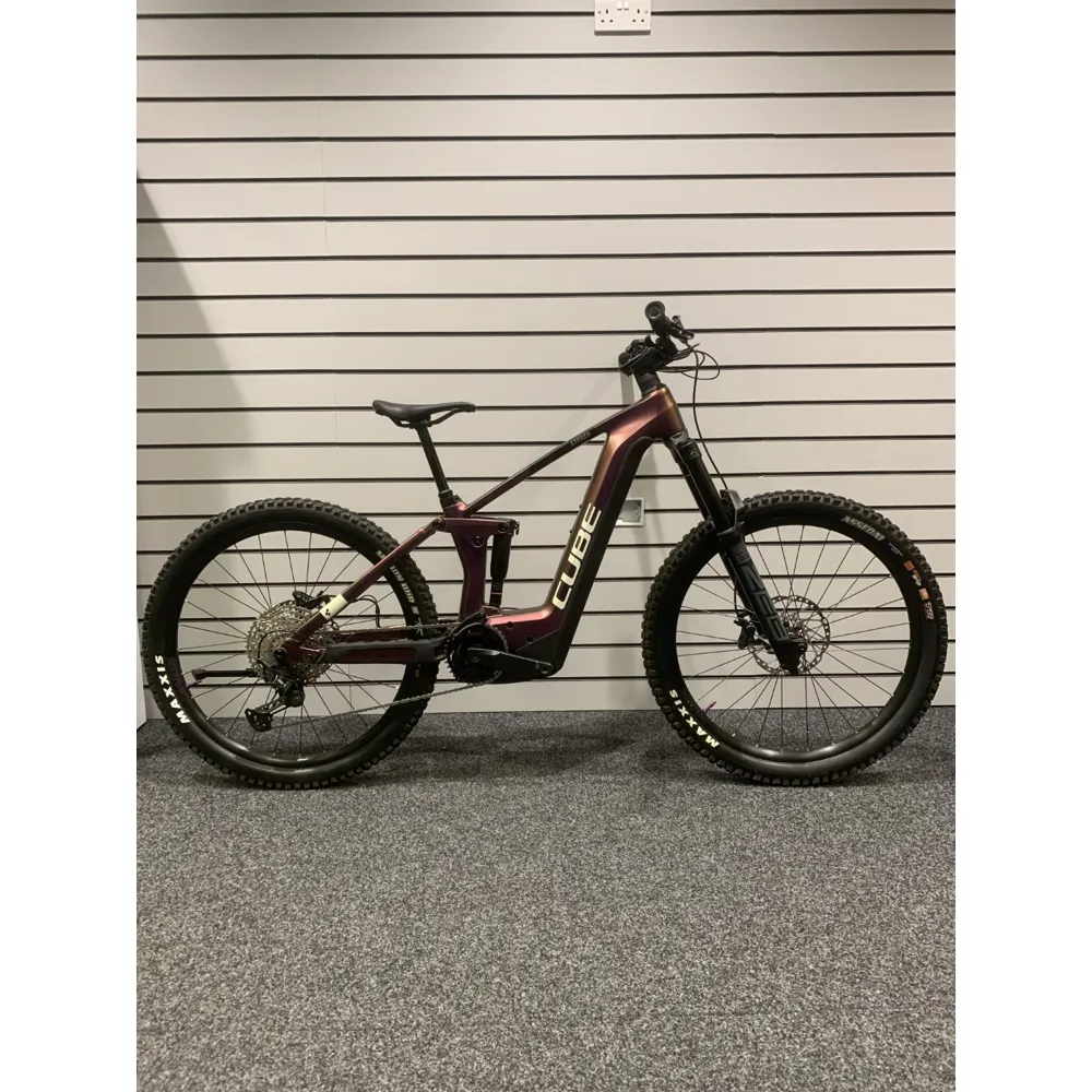 2nd Hand Cube Stereo Hybrid 160 HPC SLX 750 Small Electric Bike 2023 Molotov/Grey