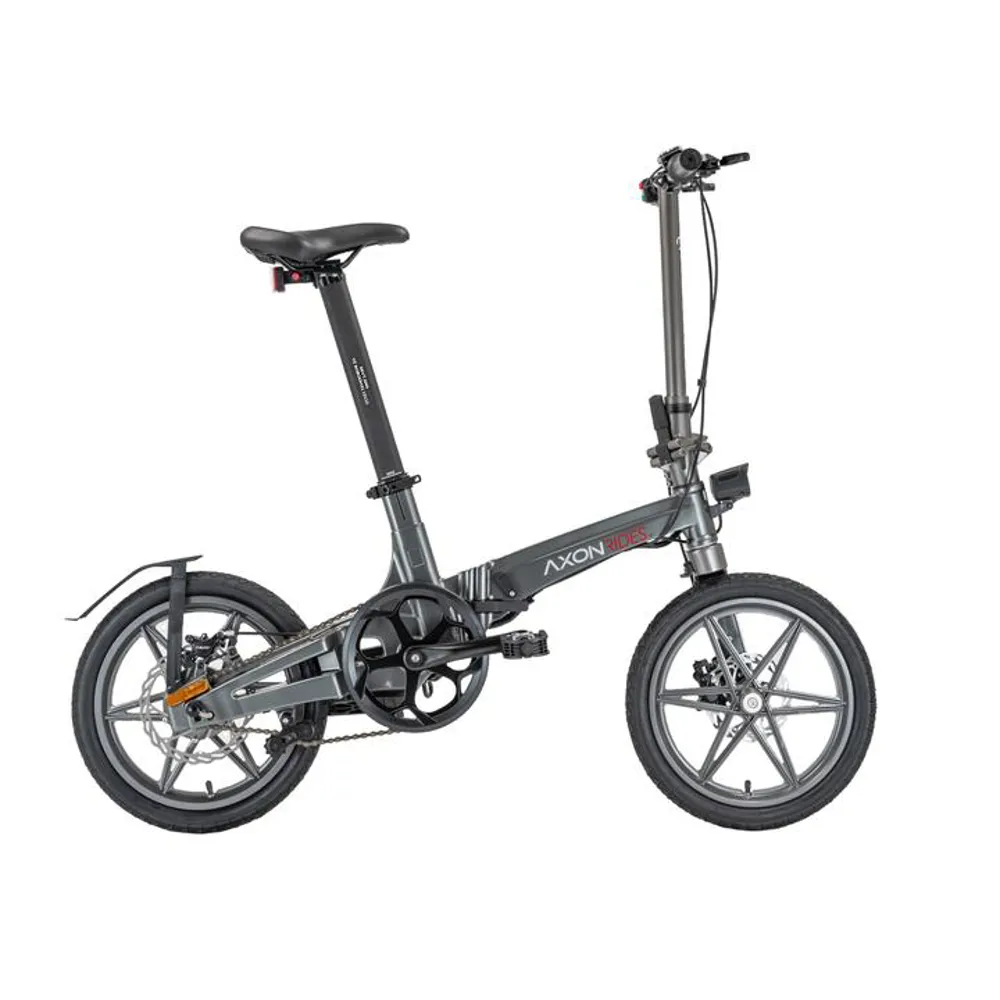 Axon Rides Bikes Pro Max Electric Folding Bike Dark Grey