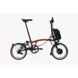 Brompton Electric C-Line Explore Mid Bar Flame Laquer