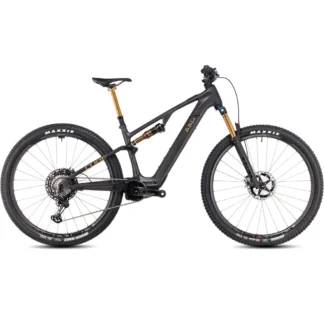 Cube AMS Hybrid One44 C:68X SLT 400X Electric Bike Carbon/Gold Dust