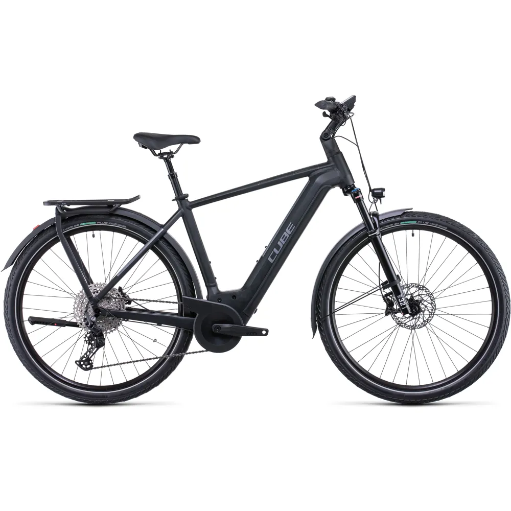 Cube Kathmandu Hybrid EXC 750 Electric Bike 2022 Black/Silver
