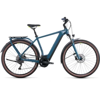 Cube Kathmandu Hybrid One 625 Electric Bike 2022 Teal/Lime