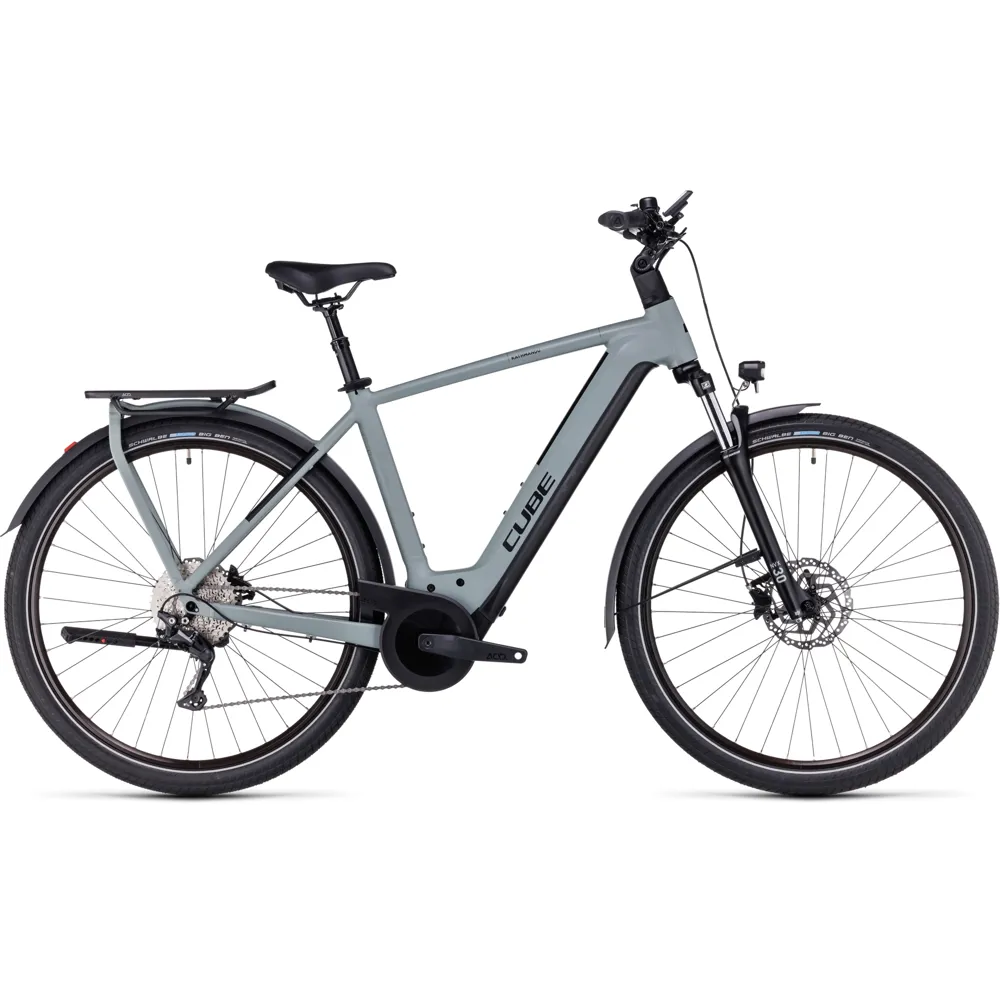 Cube Kathmandu Hybrid One 750 Electric Bike 2024 Swamp Grey/Black