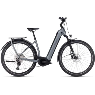Cube Kathmandu Hybrid Pro 750 Easy Entry Electric Bike 2024 Flash Grey/Black
