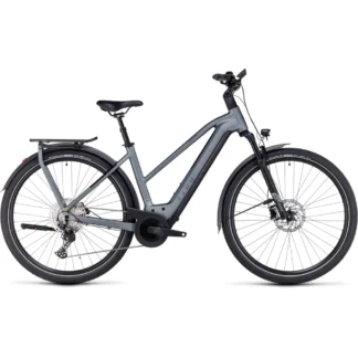 Cube Kathmandu Hybrid Pro 750 Trapeze Electric Bike 2024 Flash Grey/Black