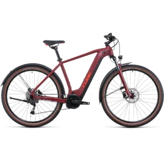Cube Nuride Hybrid Performance 625 Allroad Electric Hybrid Bike 2022 Red