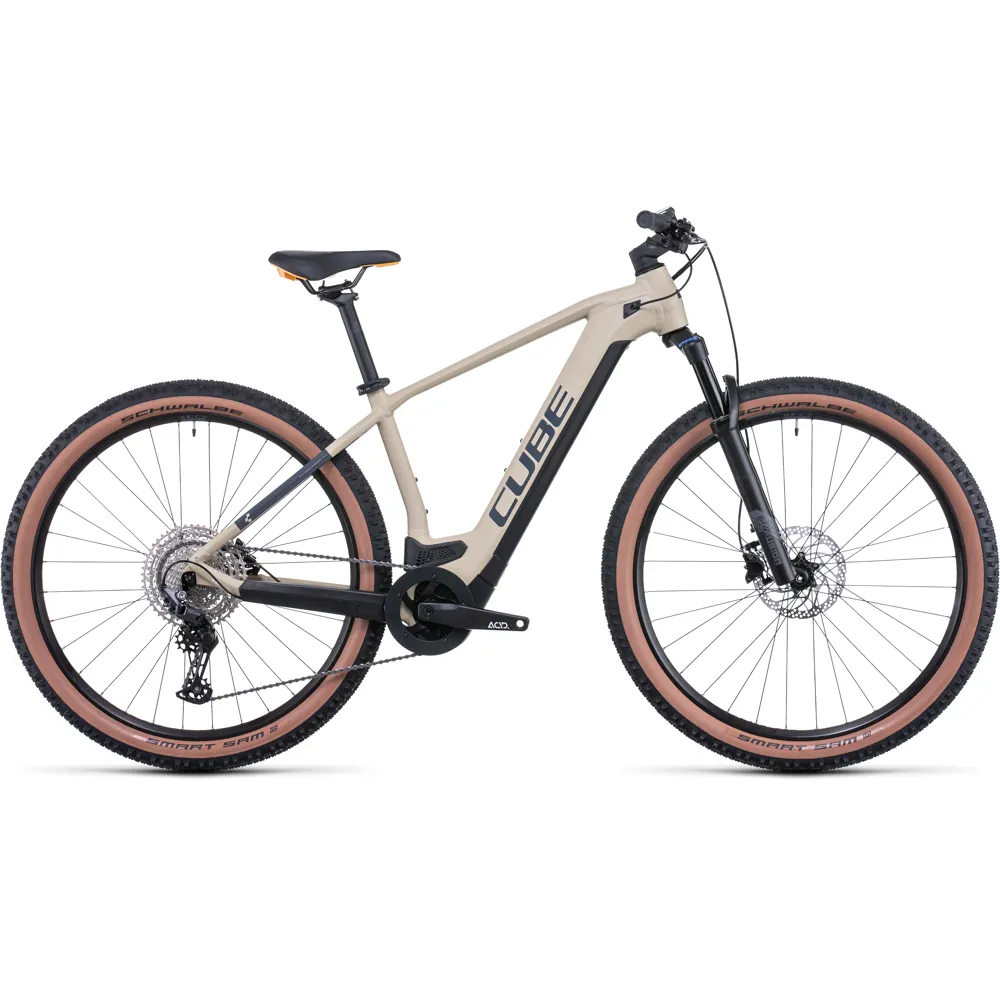 Cube Reaction Hybrid Pro 625 Electric Bike 2022 Desert/Orange