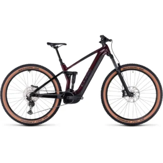 Cube Stereo Hybrid 140 HPC Race 750 Electric Bike 2024 Liquid Red/Black