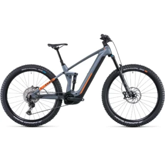 Cube Stereo Hybrid 140 HPC SL 750 Electric Mountain Bike 2022 Grey