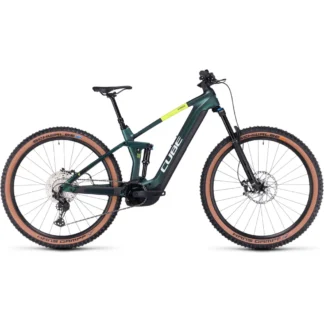 Cube Stereo Hybrid 140 HPC SLX 750 Electric Bike 2024 Goblin/Yellow