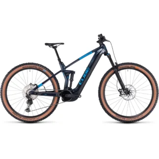 Cube Stereo Hybrid 140 HPC SLX 750 Electric Bike 2024 Liquid Blue/Blue