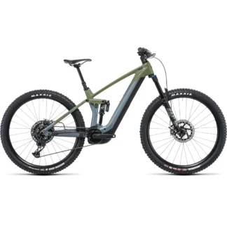 Cube Stereo Hybrid 140 HPC TM 750 Electric Mountain Bike 2022 Grey
