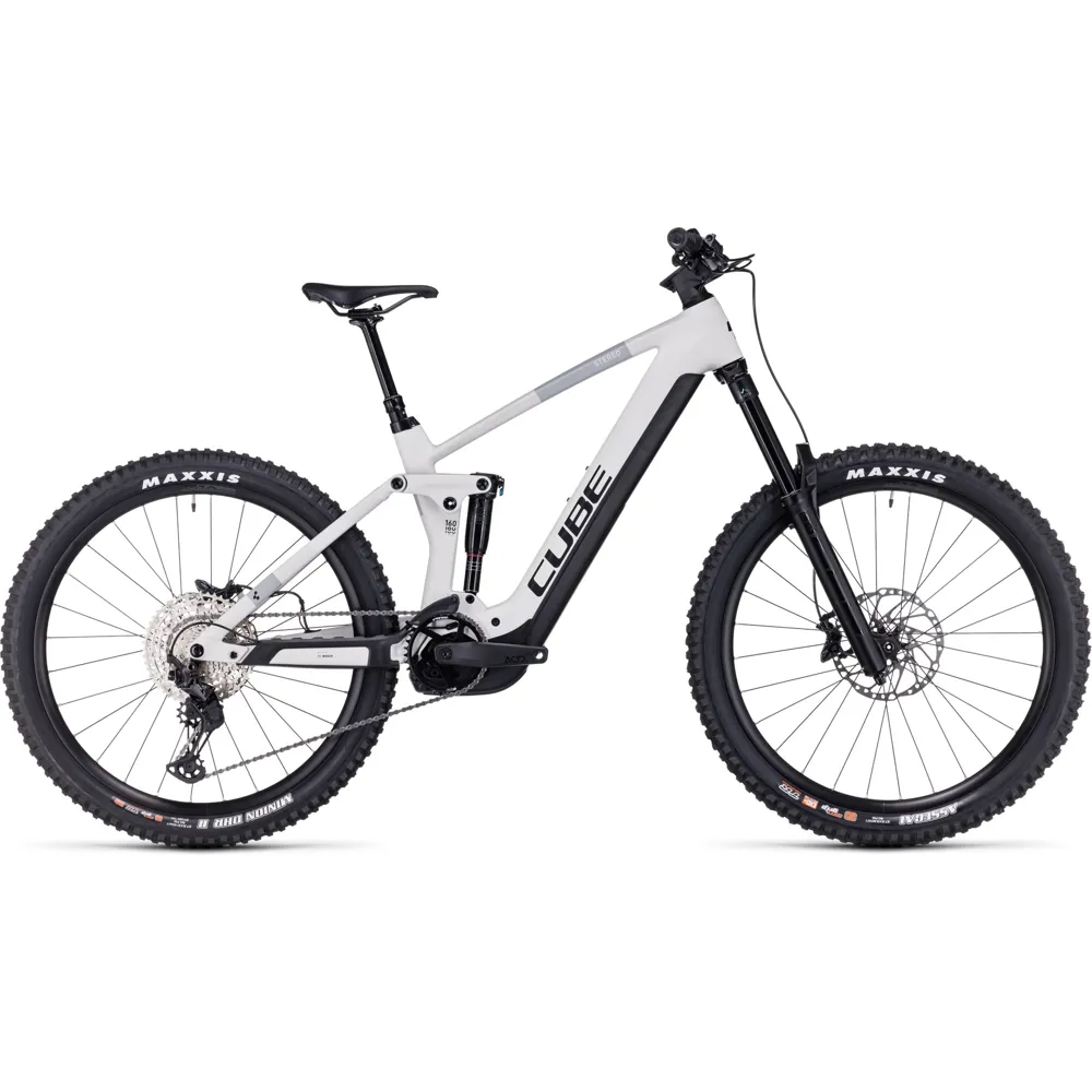 Cube Stereo Hybrid 160 HPC SLX 750 Electric Bike 2024 Grey/Grey