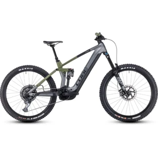 Cube Stereo Hybrid 160 HPC Tm 750 Electric Bike 2024 Flash Grey/Olive