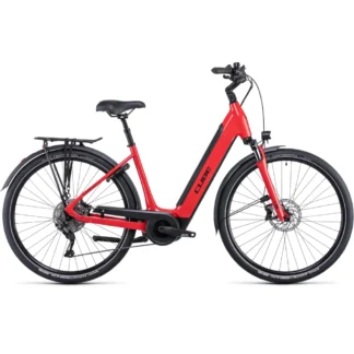 Cube Supreme Sport Hybrid Pro 625 Easy Entry Electric bike 2022 Red
