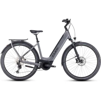 Cube Touring Hybrid EXC 625 Easy Entry Electric Bike Grey/Metal