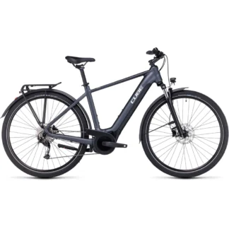Cube Touring Hybrid One 500 Electric Bike Grey/White