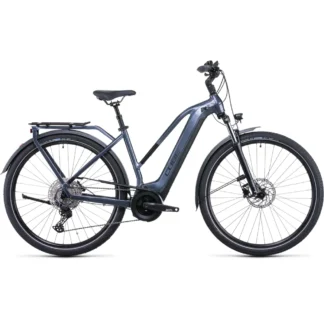 Cube Touring Hybrid Pro 500 Electric Bike Trapeze 2022 Grey/Black