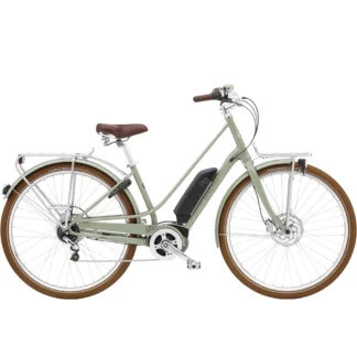 Electra Loft Go 5i EQ Step Thru 500Wh Electric Bike 2023 Green Tea