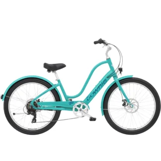 Electra Townie Go 7D EQ Step Thru Womens Electric Bike 2023 Blue