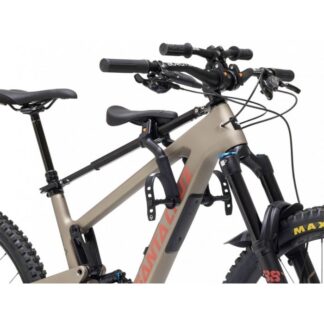 Kids Ride Shotgun Pro II Child Bike Seat + Handlebars Combo - Black
