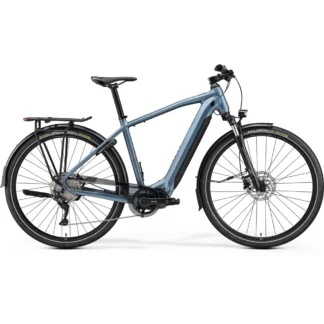Merida Espresso 500 EQ Electric Bike 2022 Silk Steel Blue