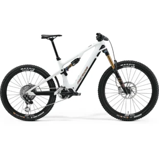 Merida eOne-Sixty 10K Electric Bike 2024 White/Bronze