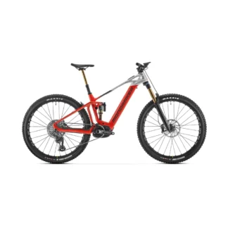 Mondraker Crafty Carbon RR Electric Bike 2024 Red/Silver/Grey