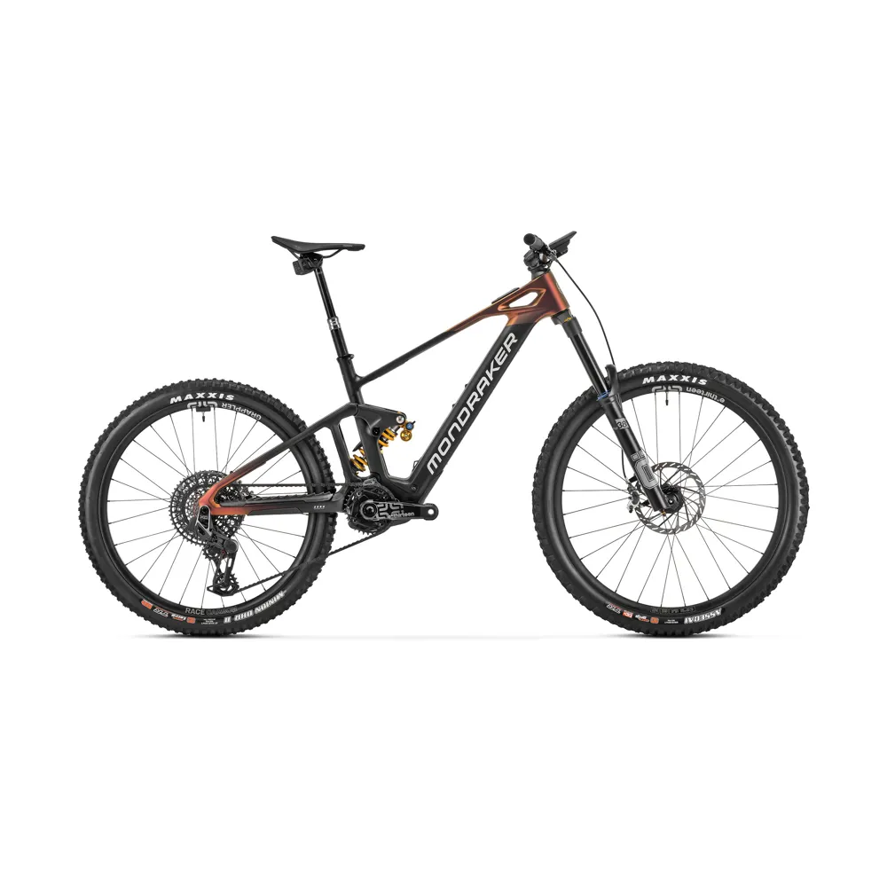 Mondraker Dune XR Electric Bike 2024 Black/Mars/Racing Silver