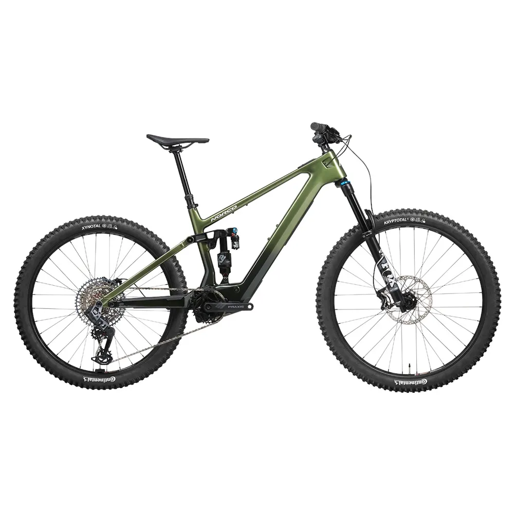 Norco Fluid Vlt C2 140 Electric Bike 2024 Green