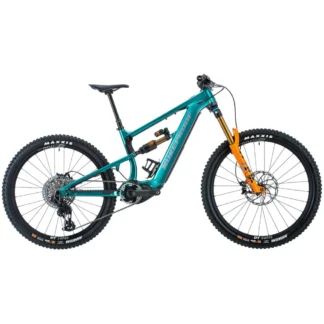 Nukeproof Megawatt 297 Factory Alloy Electric Mountain Bike 2023 Petrol Green